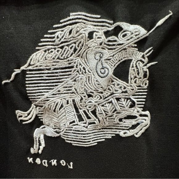 Vintage Burberry 4XL Bar City Bomber Jacket Made in Italy Rare Menswear - Picture 8 of 12